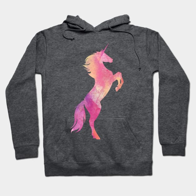 Watercolor Unicorn Hoodie by Zap Studios